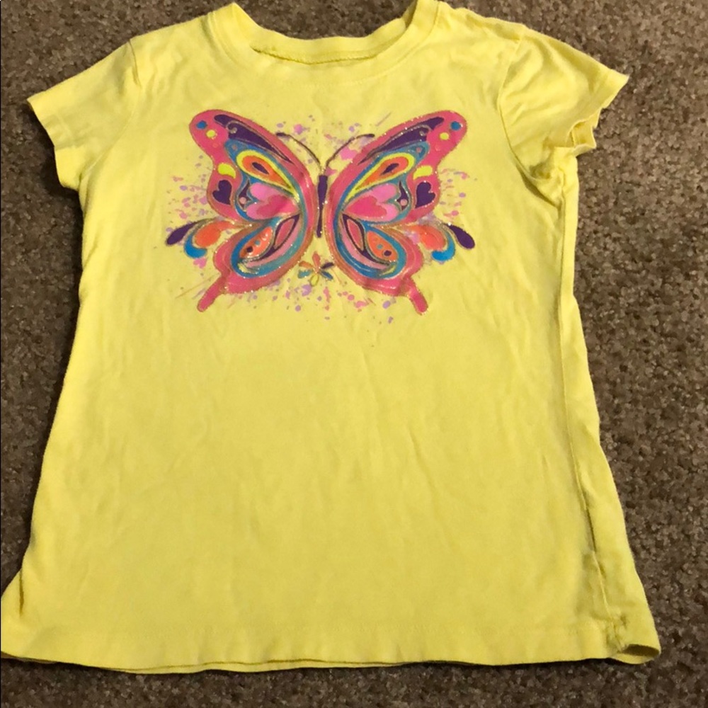 3/$25 Girls shirt, short sleeve, small, 5/6